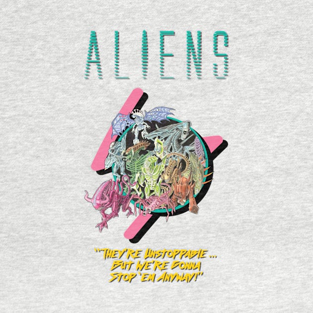 Aliens 35th Anniversary Commemorative Shirt by Perfect Organism Podcast & Shoulder of Orion Podcast